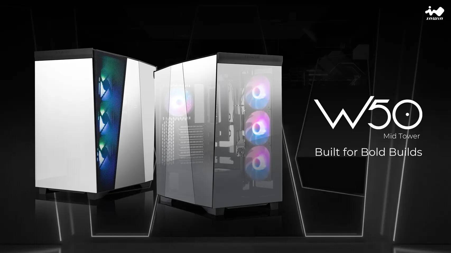 InWin W50: Panoramik Orta Tower Kasa Tanıtımı