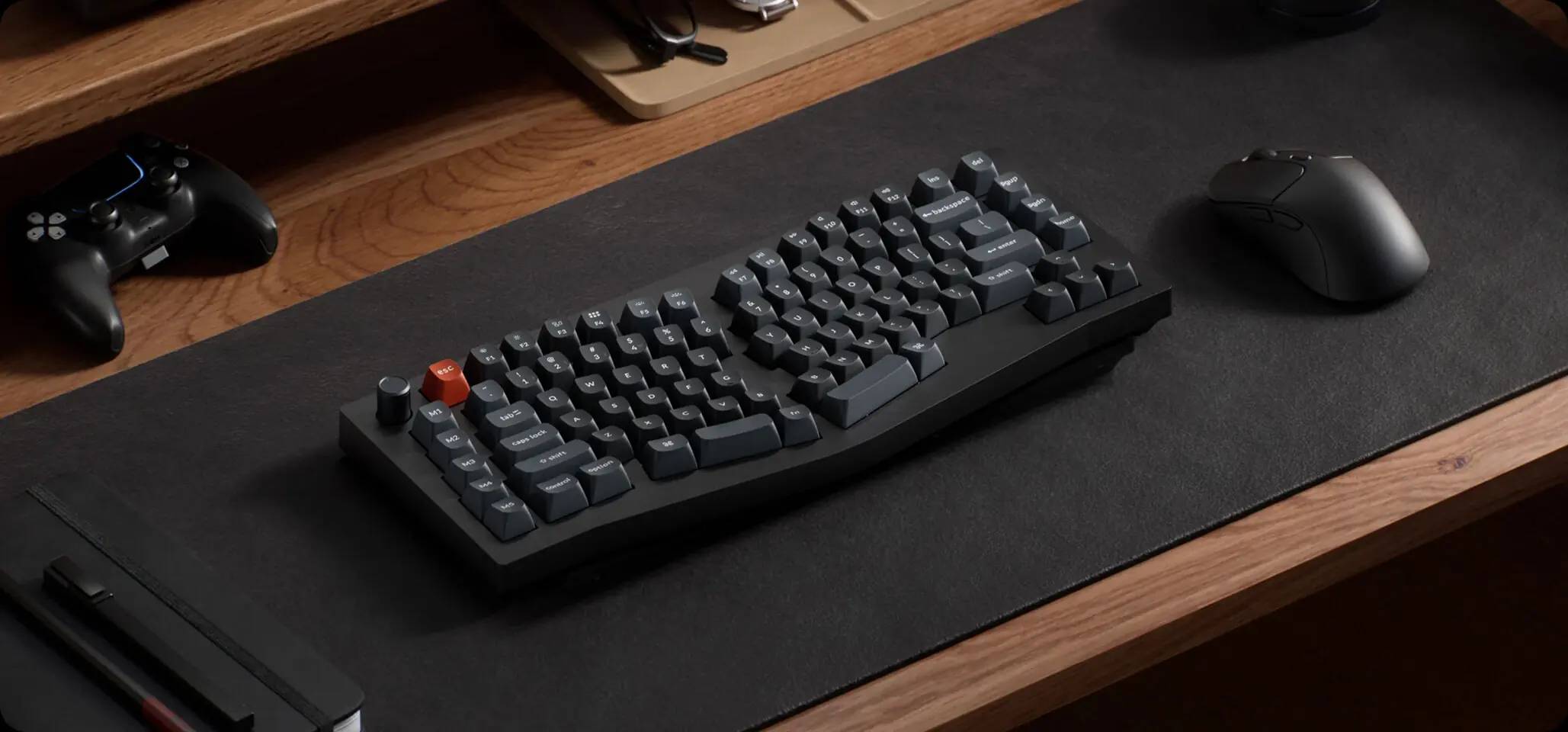 Keychron V10 Ultra Ergonomik Klavye ve V0 Ultra Numpad Tanıtıldı